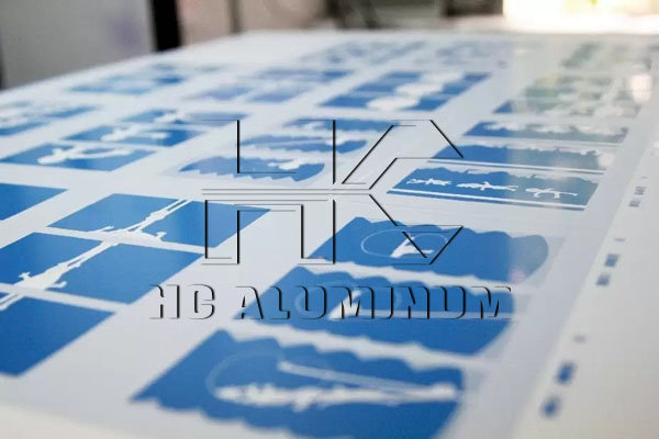 Blue thermal CTP printing plate