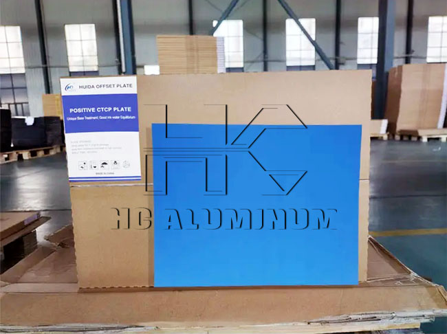 Green printing aluminum plate